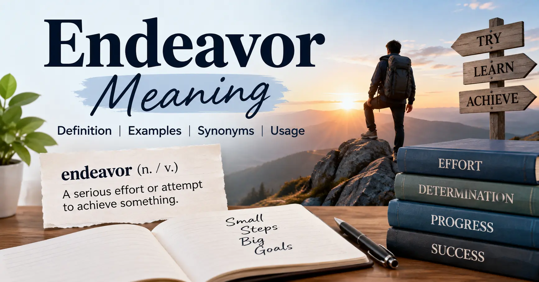 Endeavor Meaning