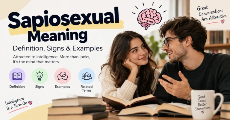 Sapiosexual Meaning