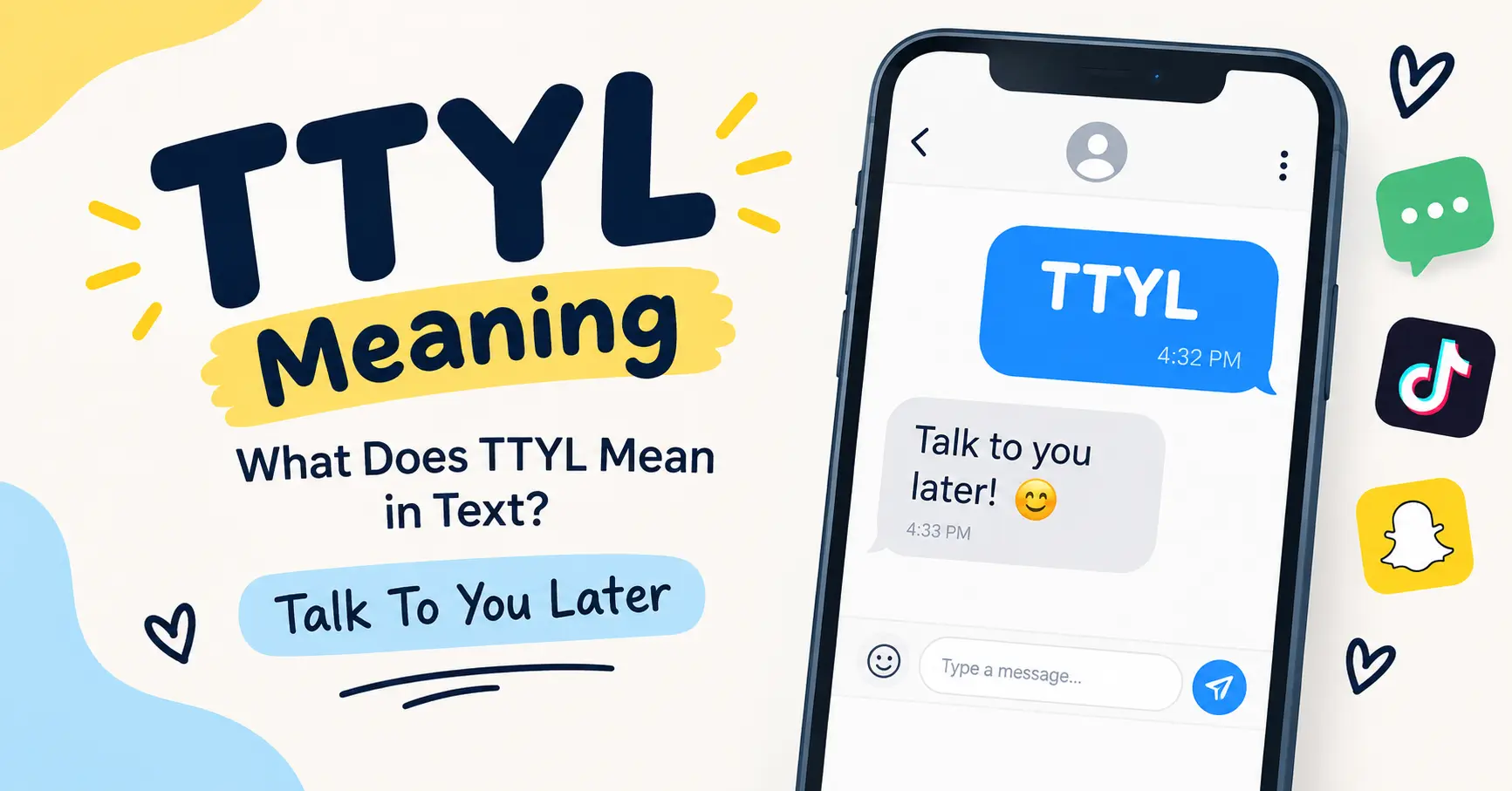 TTYL Meaning