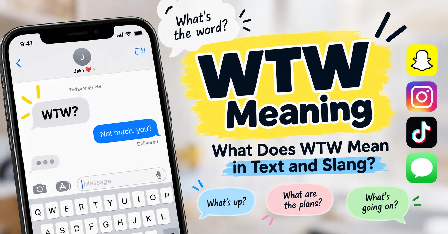 WTW Meaning