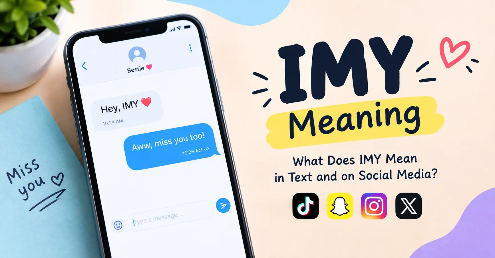 IMY Meaning