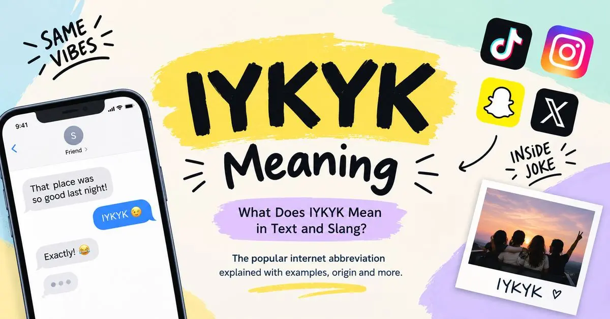 IYKYK Meaning